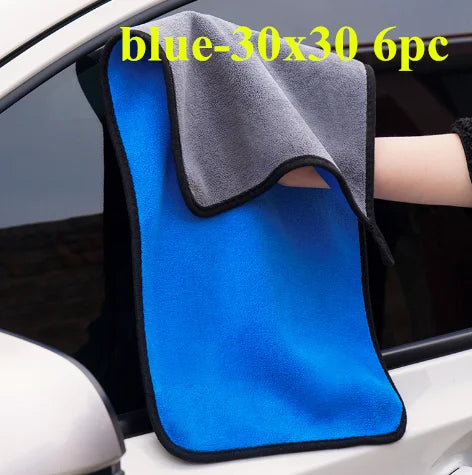 Microfiber Cleaning Towels, Double-Layer Drying Cloths