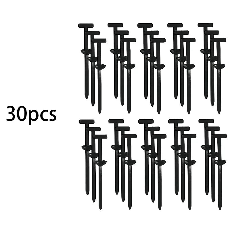 Nylon Cable Tie Buckles with Fixing Nails, 5 to 1000 Pack