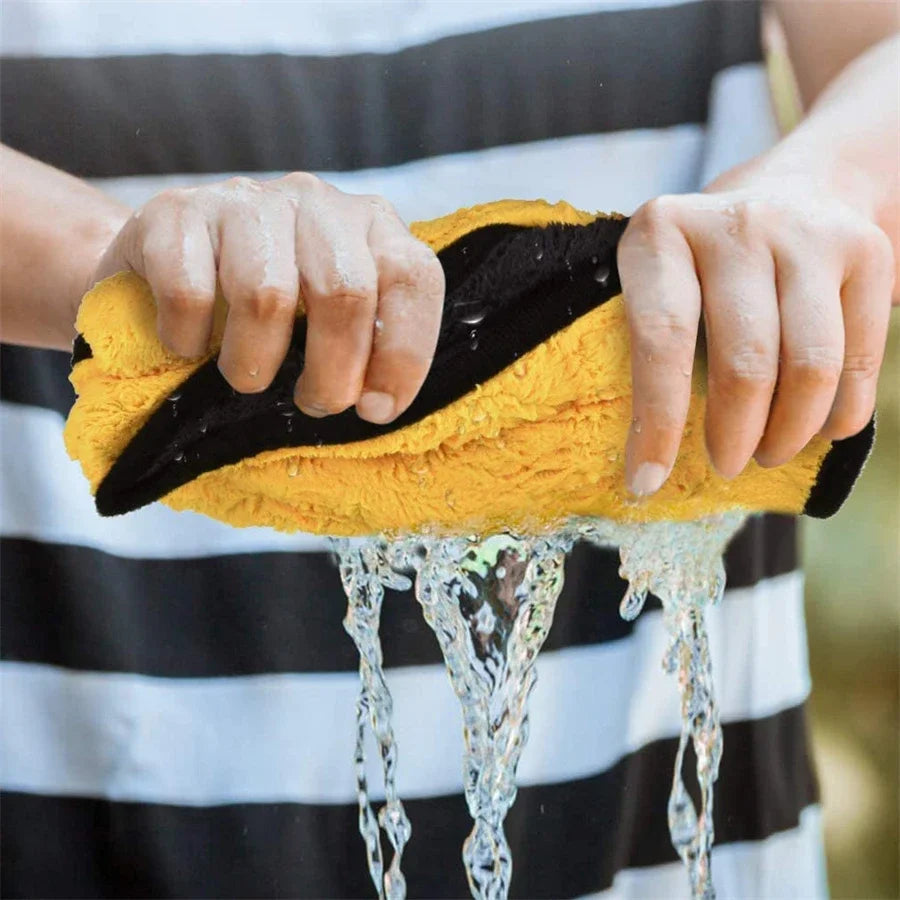 Microfiber Cleaning Towels, Double-Layer Drying Cloths — photo 10 of 10