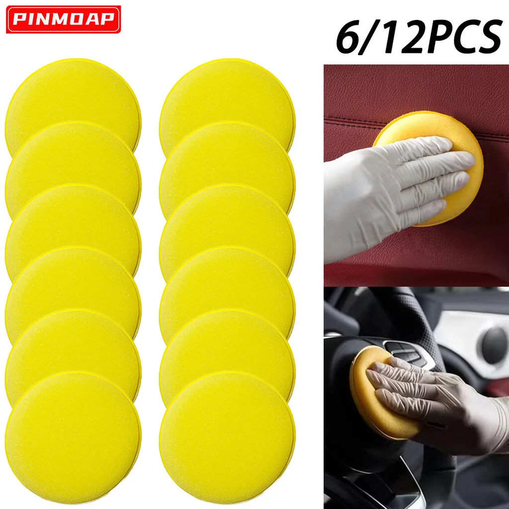 Foam Wax Applicator Pads for Car Polishing, 6 or 12 Pack — photo 5 of 10