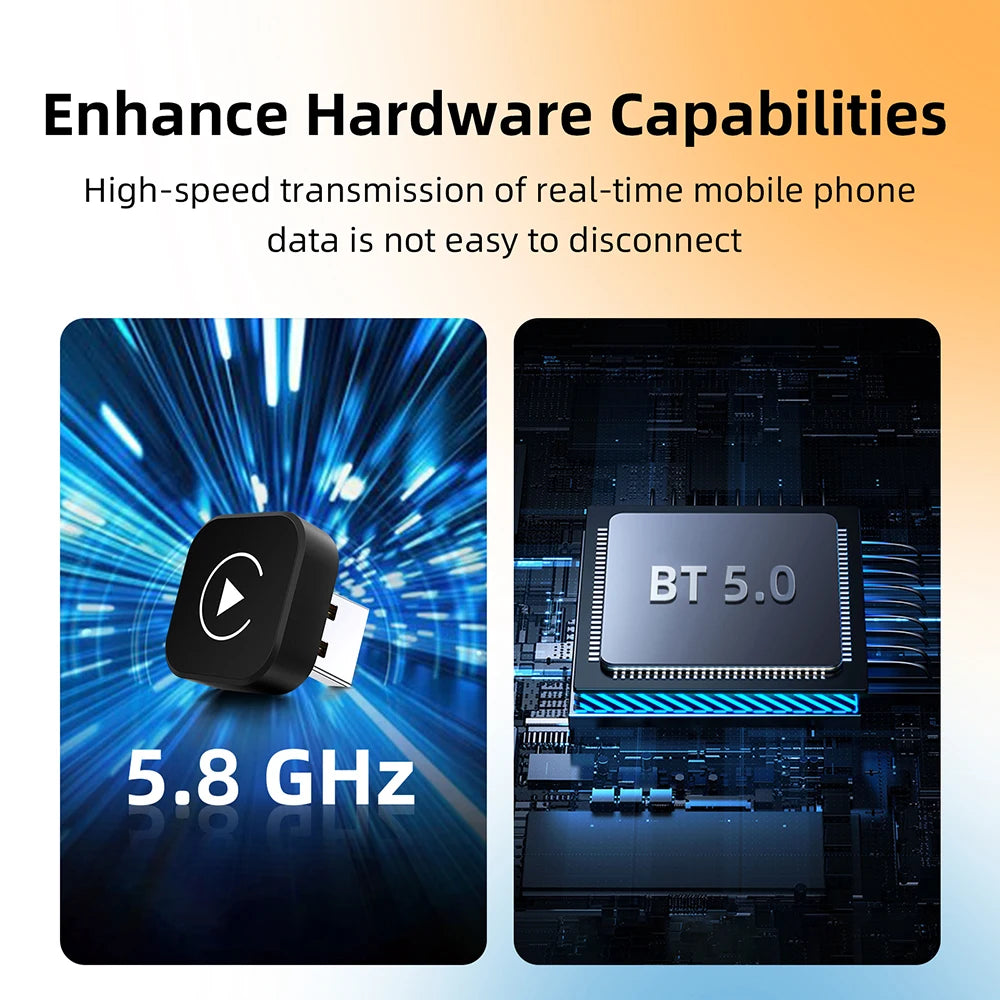 2-in-1 Wireless CarPlay and Android Auto Adapter — photo 3 of 6