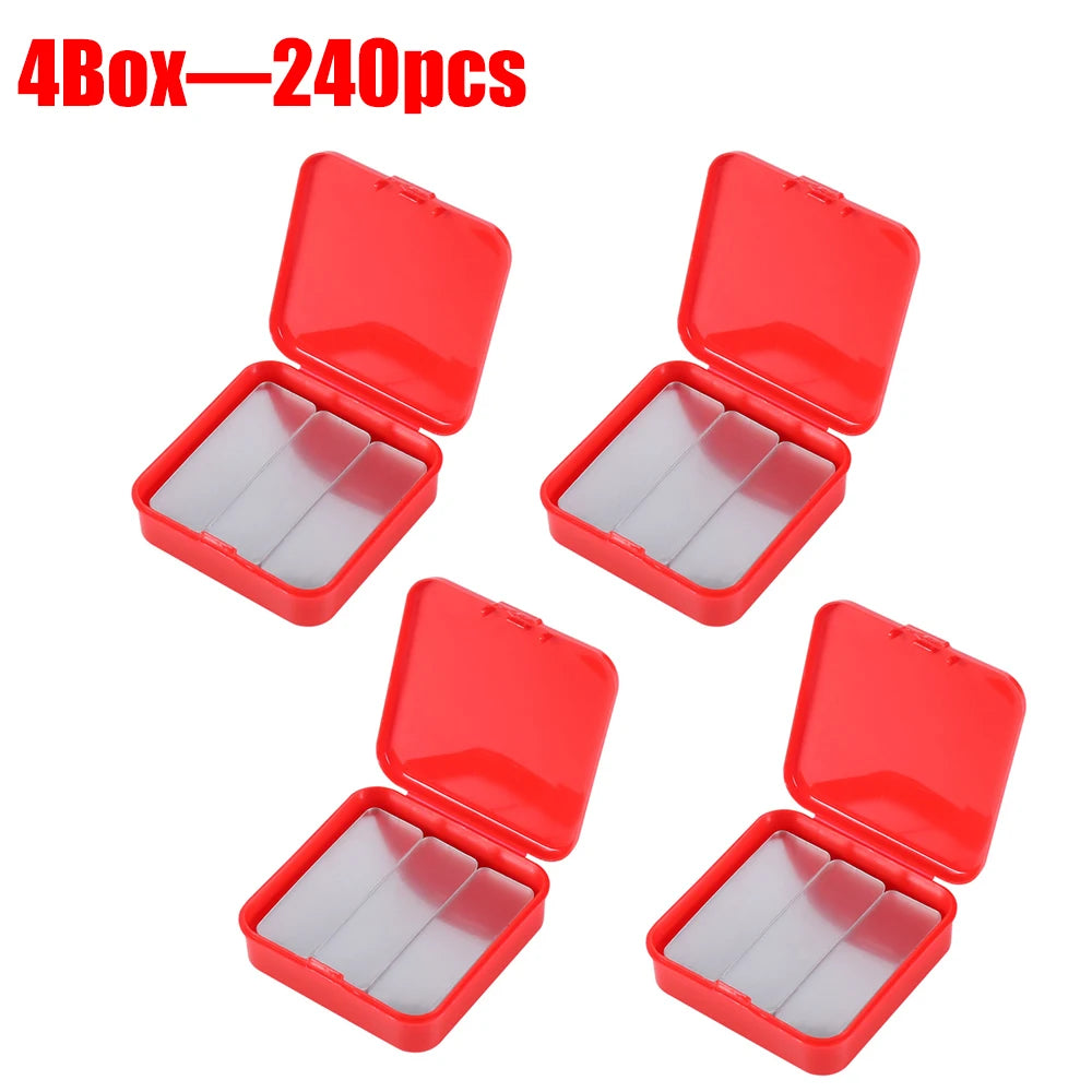 Reusable Double-Sided Mounting Tape Squares, 60-600 Pack