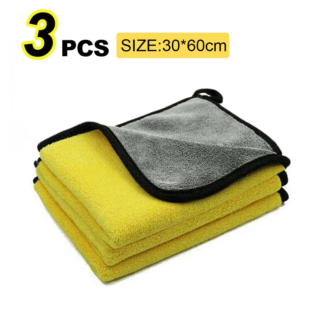 Car Wash Microfiber Towels, 30x30 or 30x60cm Multipack — photo 3 of 10