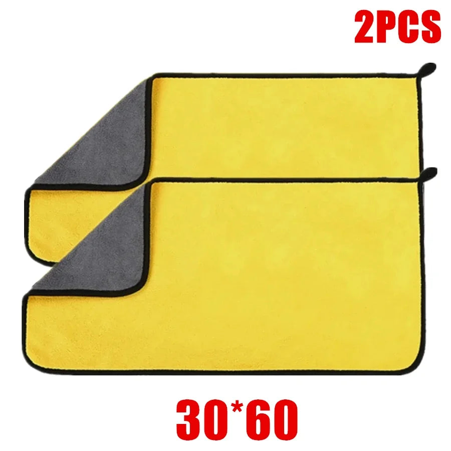 Microfiber Cleaning Towels, Double-Layer Drying Cloths — photo 7 of 10