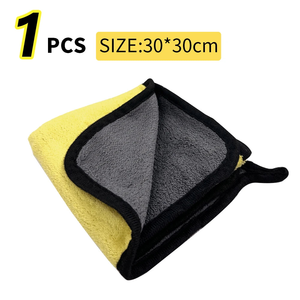 Car Wash Microfiber Towels, 30x30 or 30x60cm Multipack