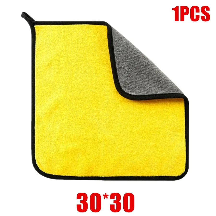 Microfiber Cleaning Towels, Double-Layer Drying Cloths — photo 4 of 10