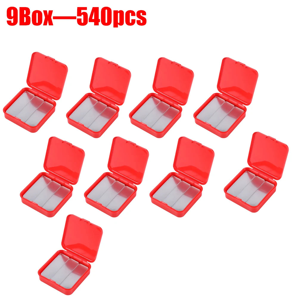 Reusable Double-Sided Mounting Tape Squares, 60-600 Pack