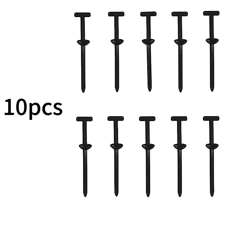 Nylon Cable Tie Buckles with Fixing Nails, 5 to 1000 Pack