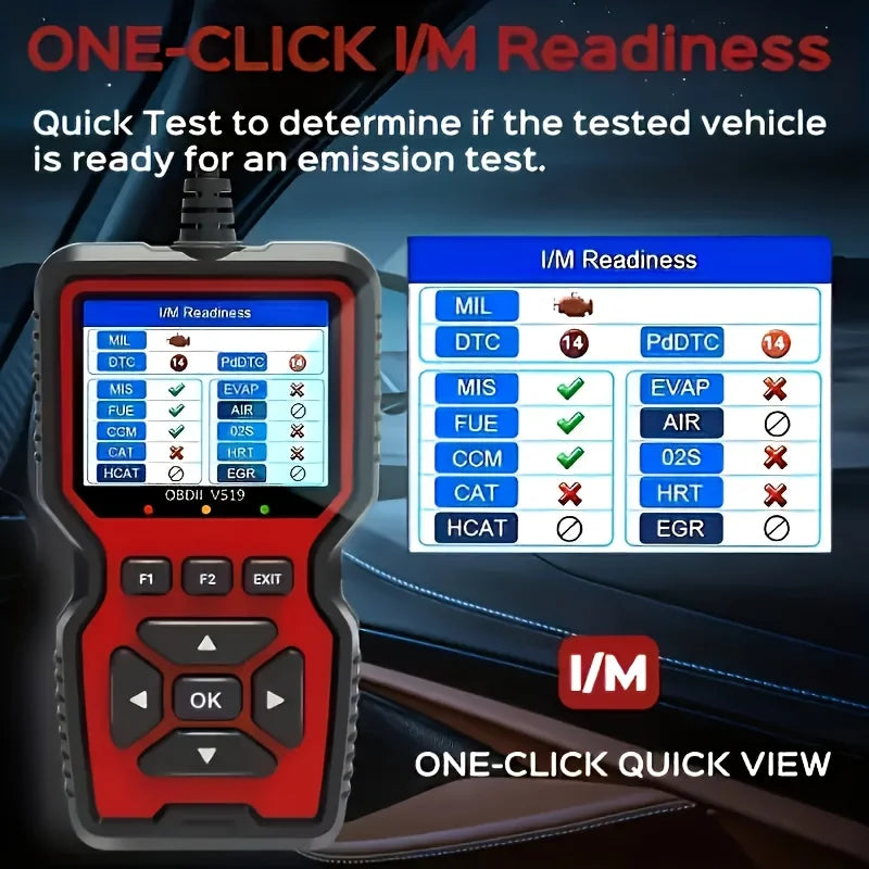 V519 OBD2 Scanner with Live Data and Battery Test — photo 8 of 10