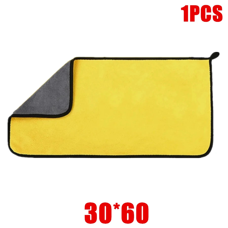 Microfiber Cleaning Towels, Double-Layer Drying Cloths