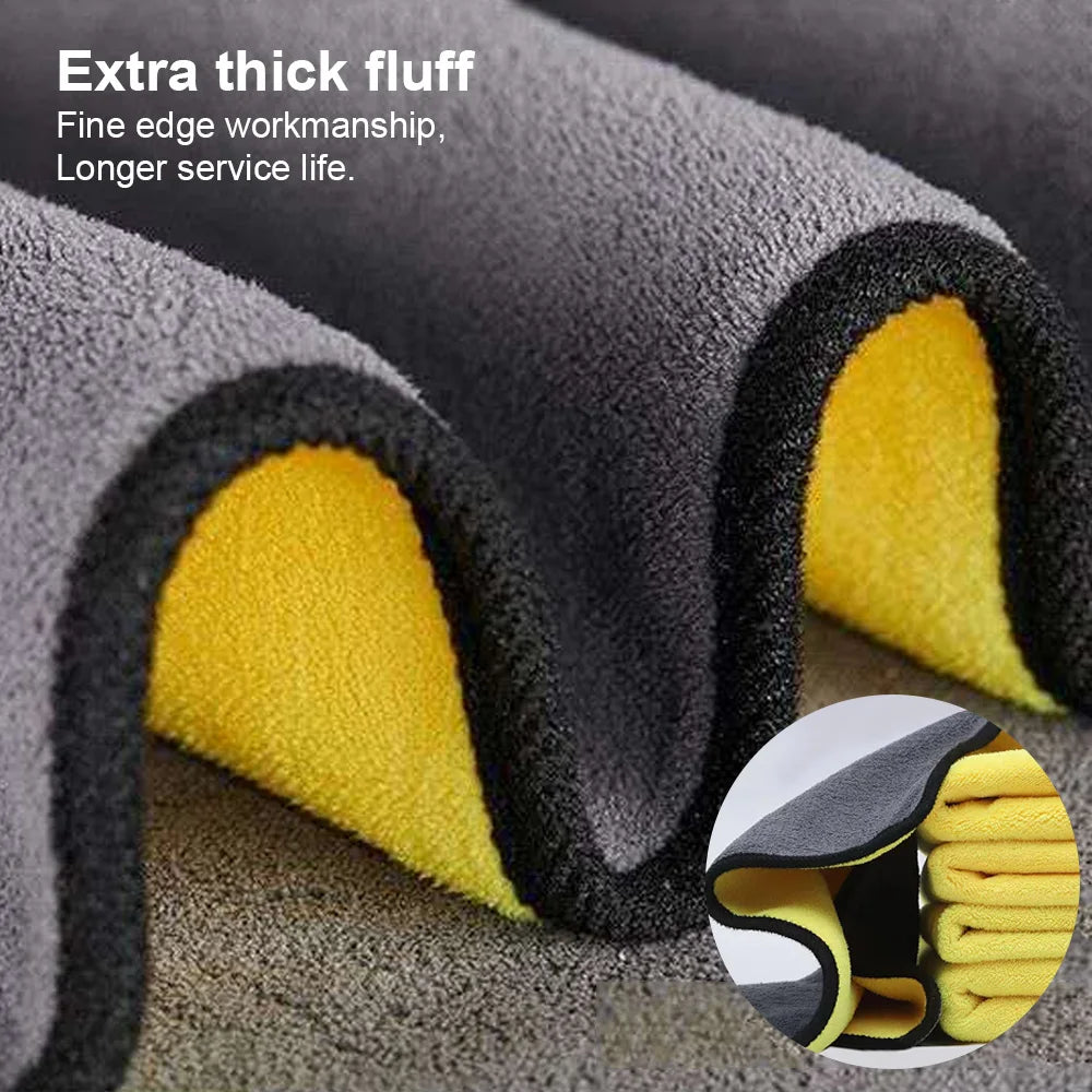 Car Wash Microfiber Towels, 30x30 or 30x60cm Multipack — photo 7 of 10