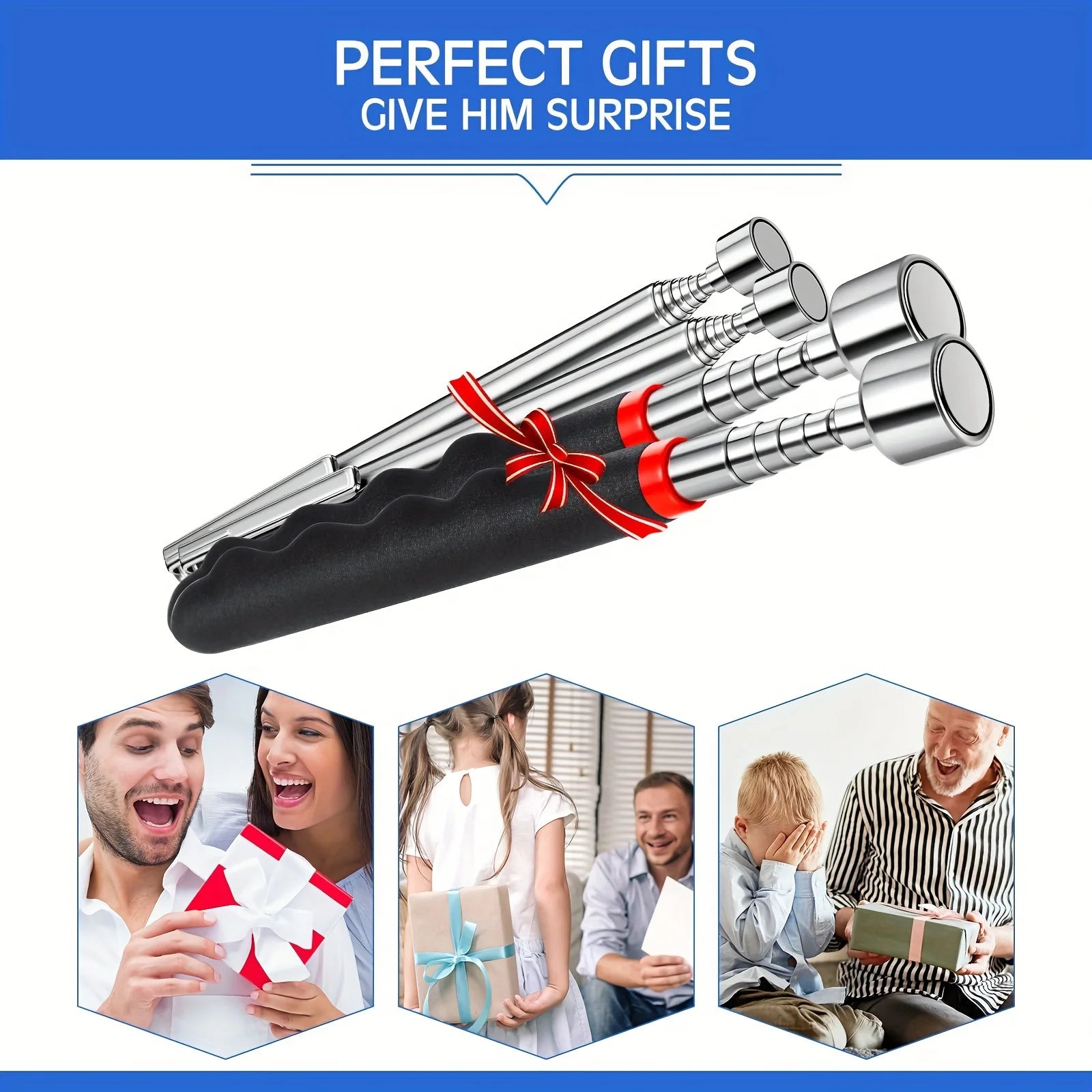 Telescoping Magnetic Pickup Tool, Extendable Grabber Pen — photo 2 of 10