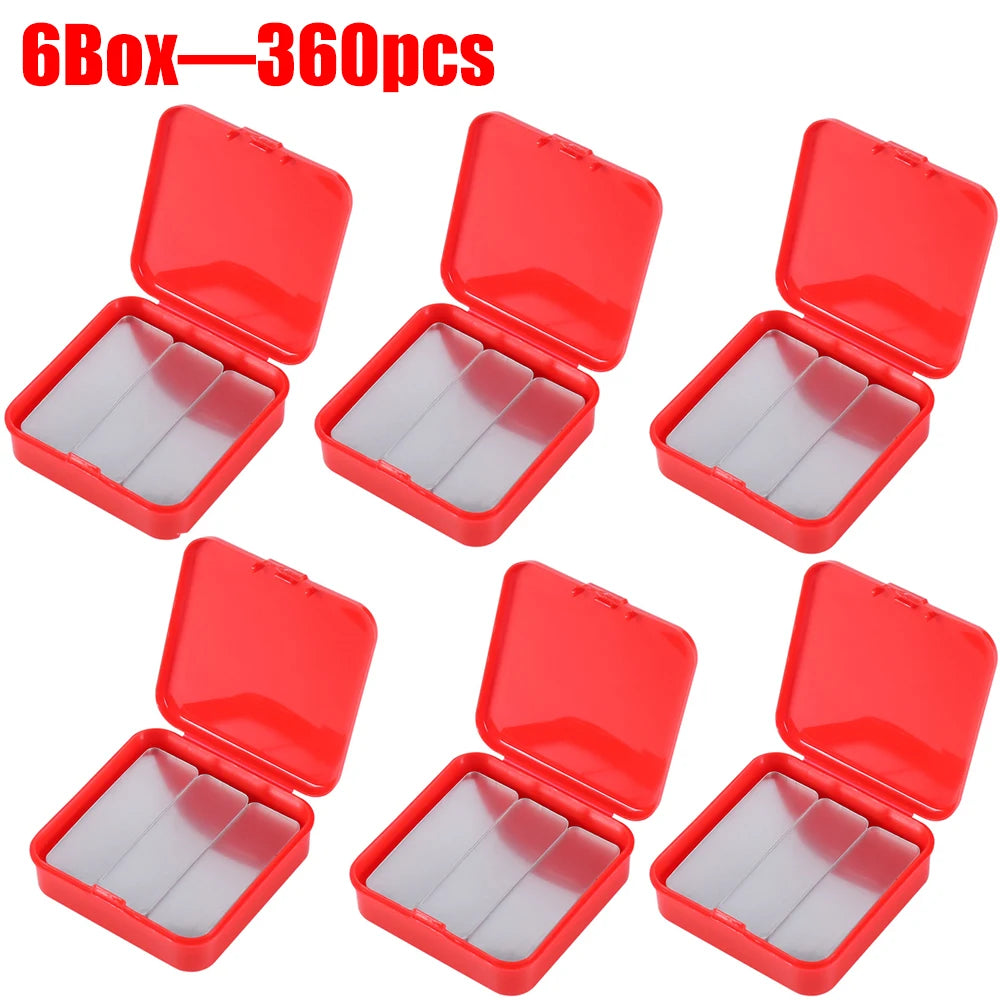 Reusable Double-Sided Mounting Tape Squares, 60-600 Pack