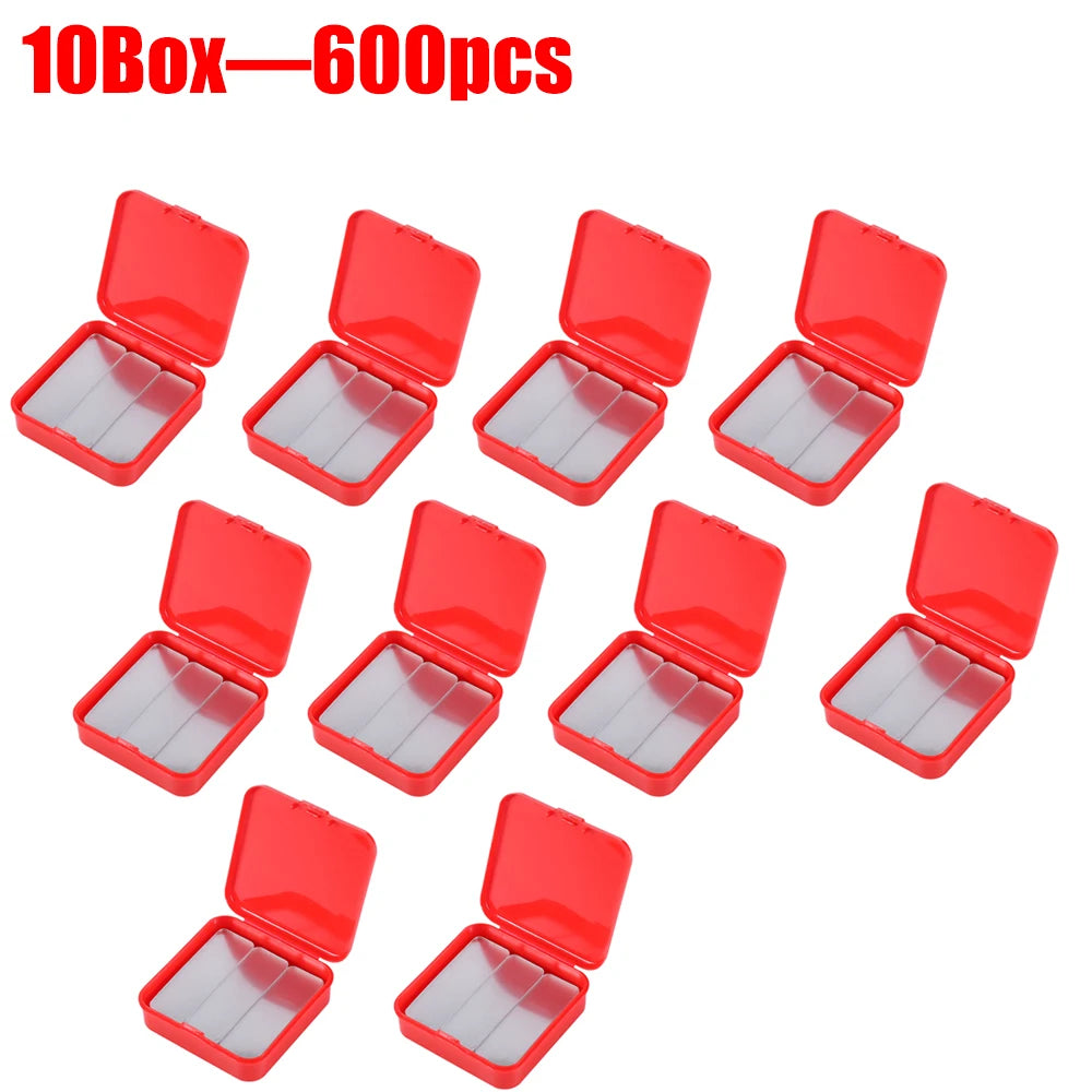 Reusable Double-Sided Mounting Tape Squares, 60-600 Pack
