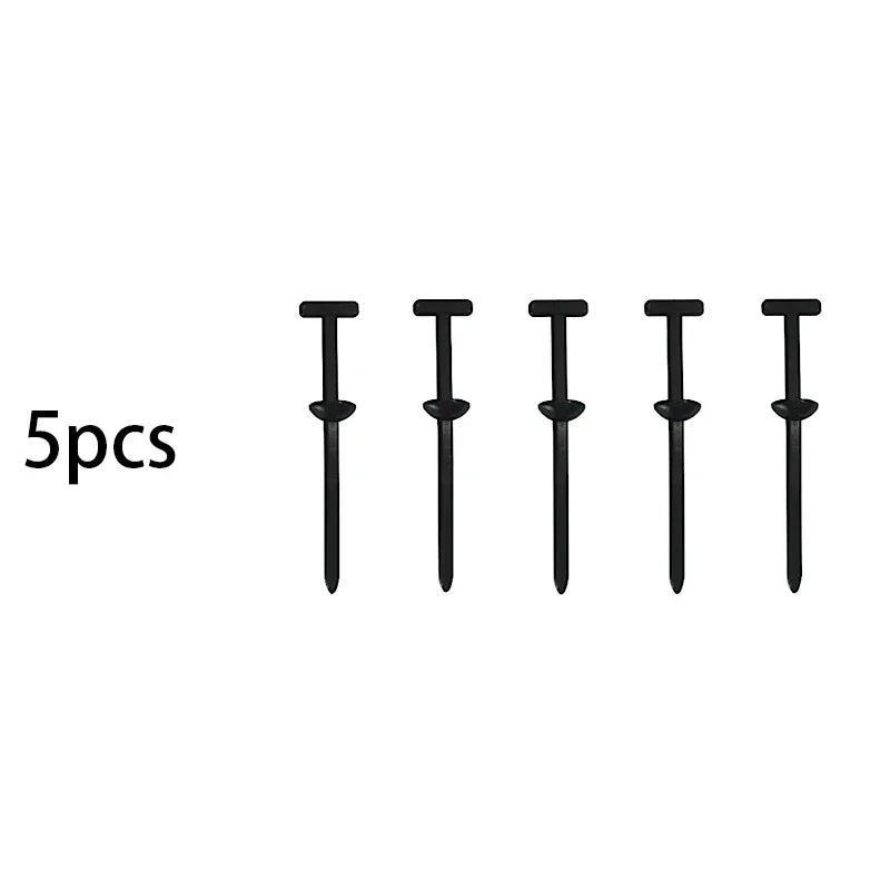 Nylon Cable Tie Buckles with Fixing Nails, 5 to 1000 Pack
