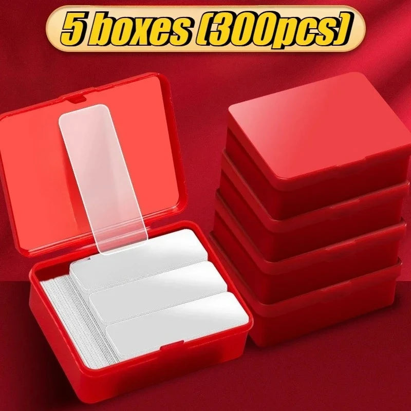Reusable Double-Sided Mounting Tape Squares, 60-600 Pack