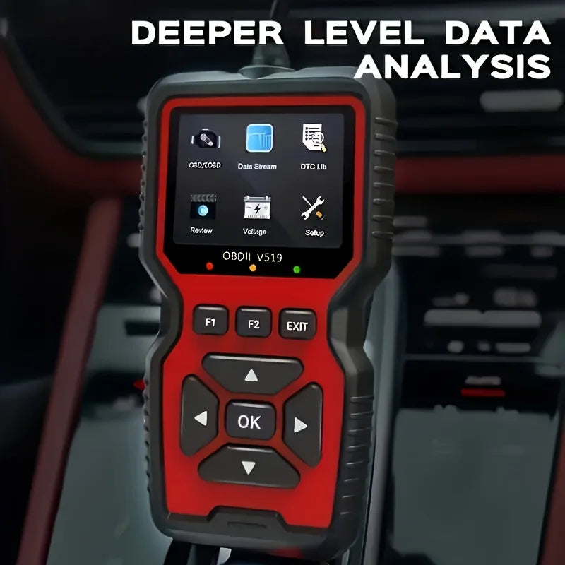 V519 OBD2 Scanner with Live Data and Battery Test — photo 7 of 10